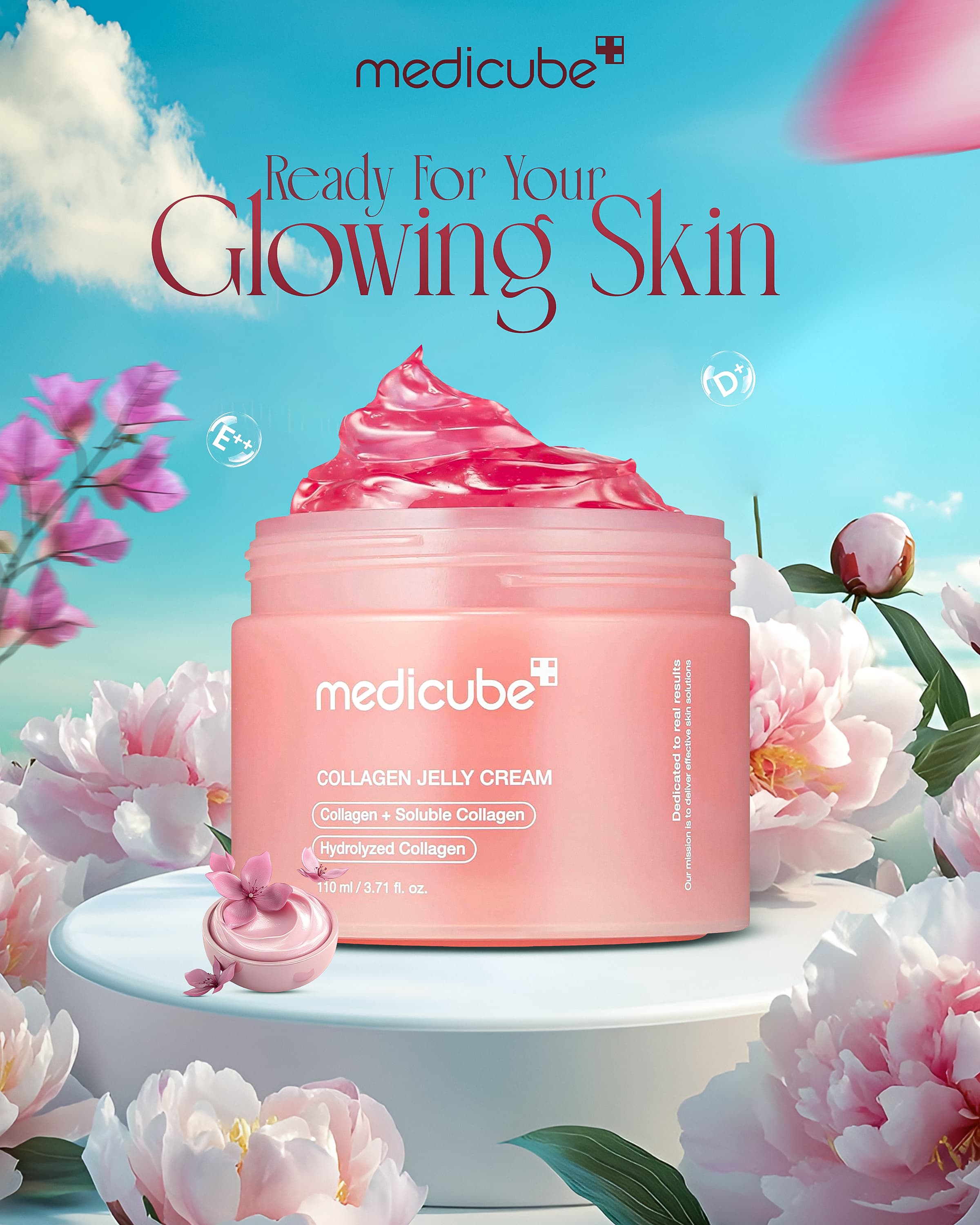 Social Media Post Design for Skincare & Beauty Products - Slide 1