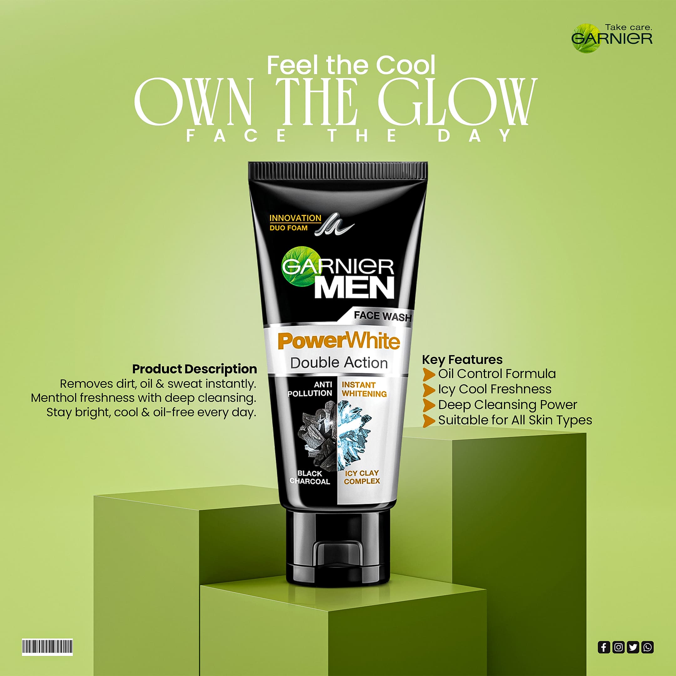 Social Media Post Design for Skincare & Beauty Products - Slide 3
