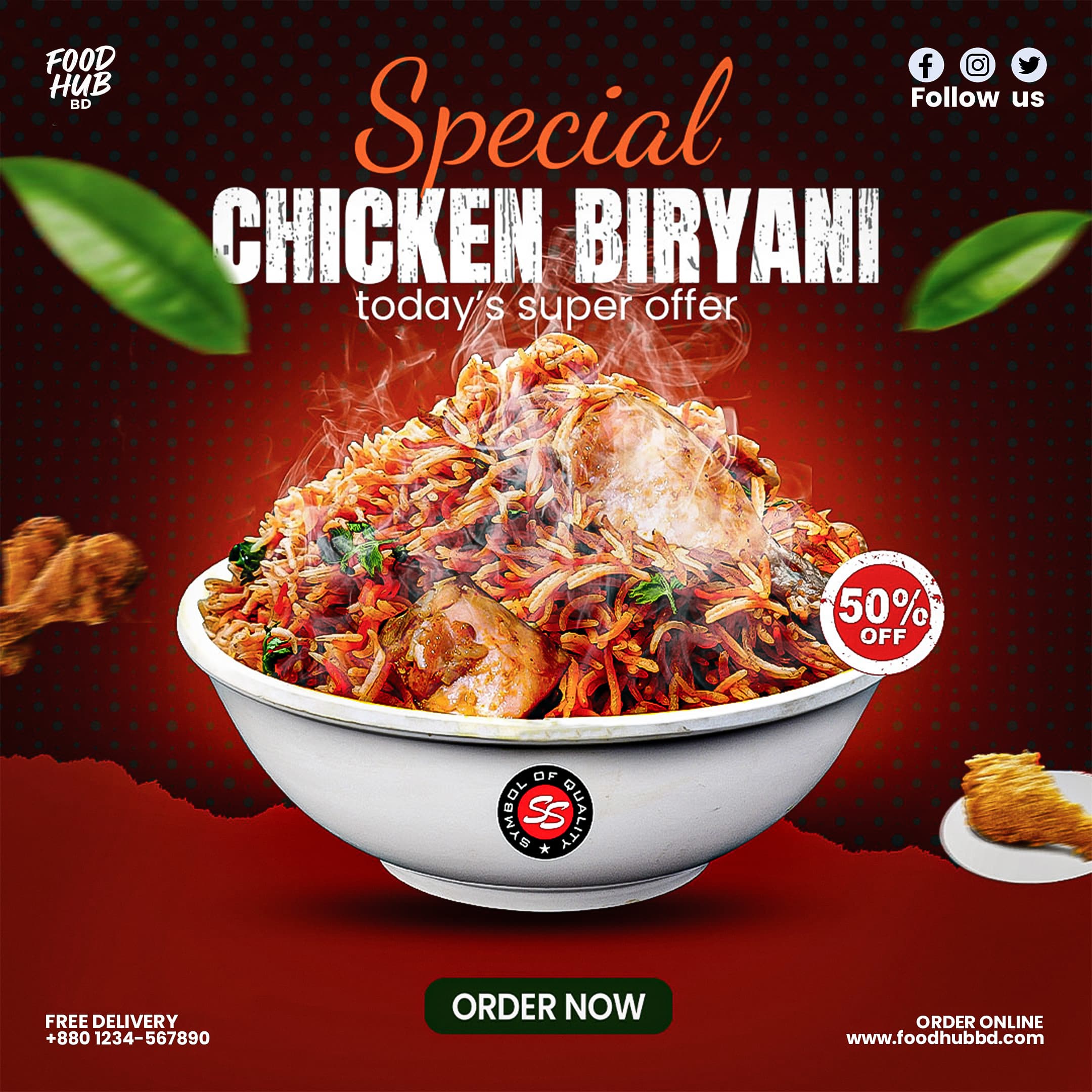 Social Media Food Poster Design for Food Brand - Slide 7