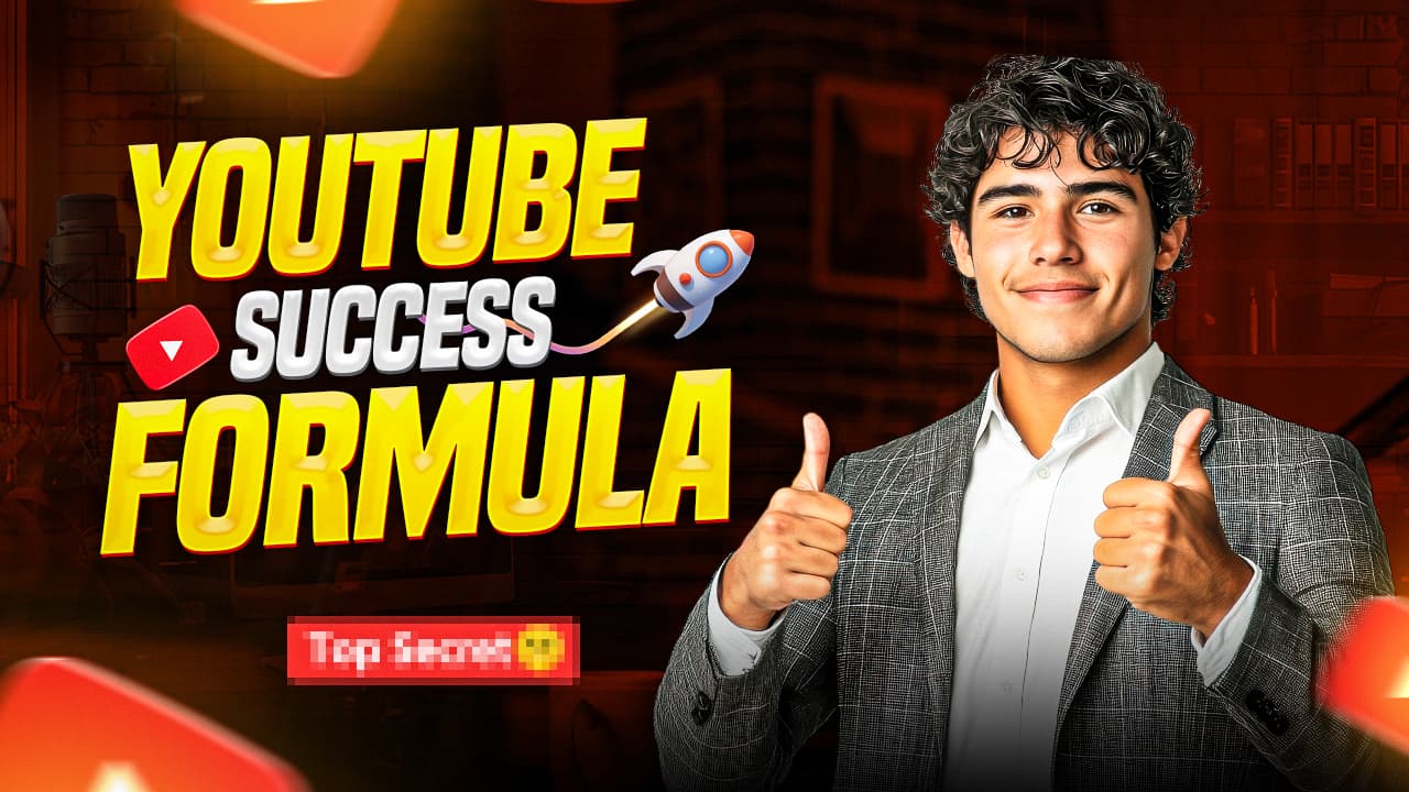 Premium YouTube Thumbnail Design for High CTR - Slide 1